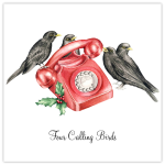 Four calling birds