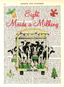 eight maids a milking